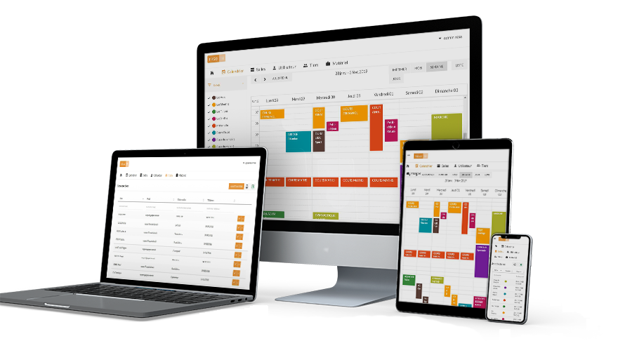 Logiciel pour la location et la gestion des salles